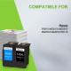 Combo Cartuchos Para Canon 145 Pg-145 Y Canon 146 XL Alterna